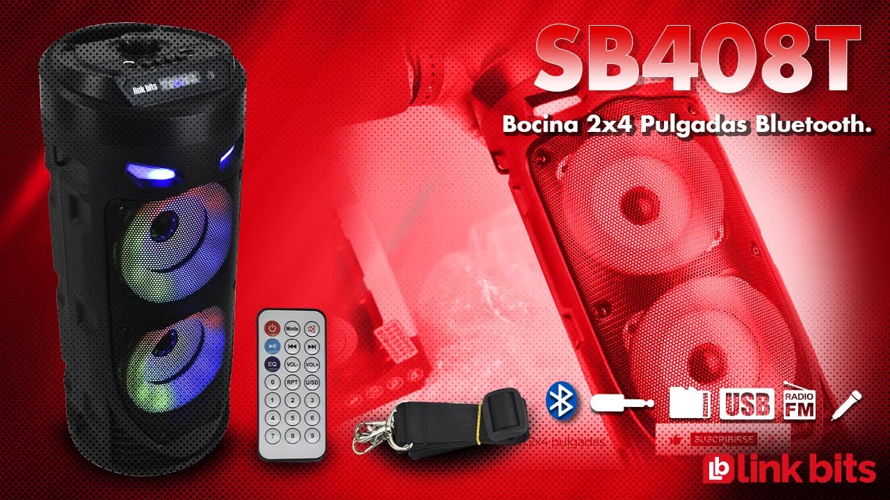 Bocina Link-Bits Modelo: RFR-106 | Iguala Hogar