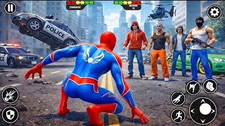Spiderman Rope Superhero: battle for Rescue - 3d Android Game 69 screenshot 1
