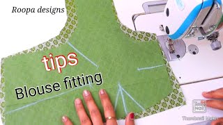 Follow This Tips Blouse Final Fitting And Finishing Very Easy Method
