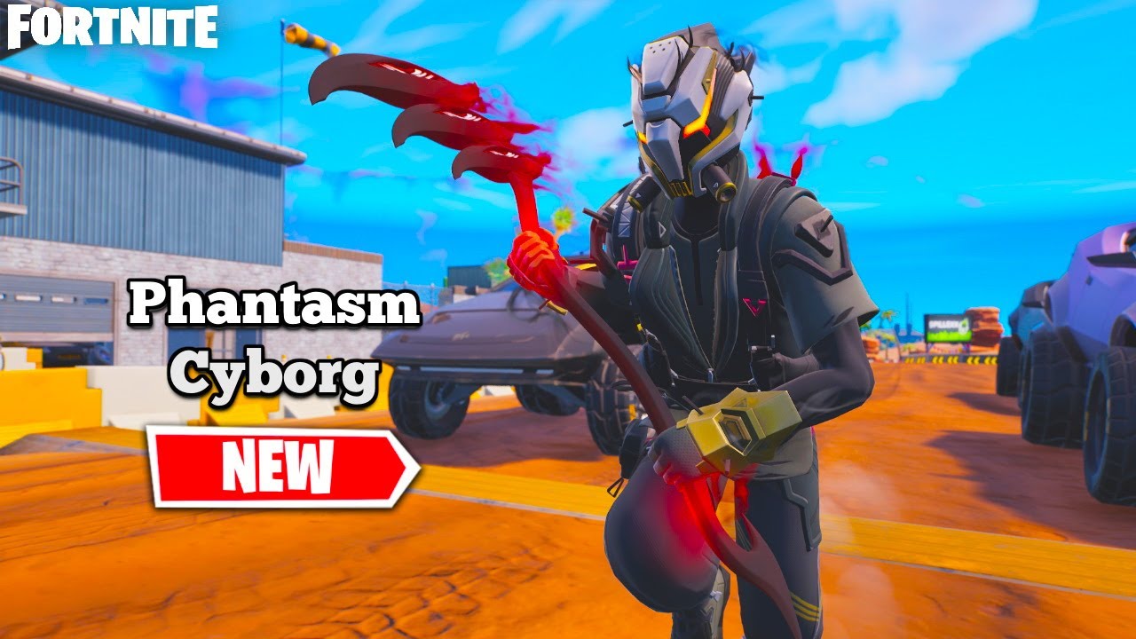 *NEW* PHANTASM STYLE SKIN GAMEPLAY FORTNITE LEVEL UP QUEST