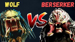 Wolf VS Berserker  PREDATOR FIGHT  WHO WINS?