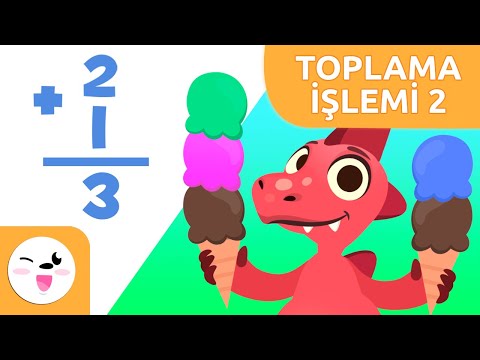 Toplama işlemi alıştırmaları II - Dino ve hamburgerleri ile toplama işlemi yapmayı öğren