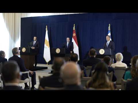 Δηλώσεις | Τριμερής συνάντηση των ηγετών Ελλάδας-Κύπρου-Αιγύπτου