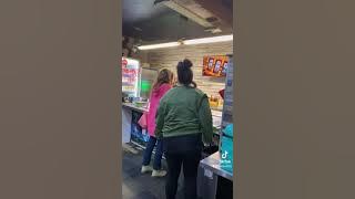 Fight in Belfast Uk busy takeaway