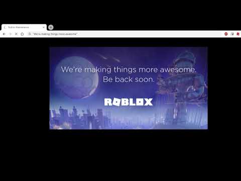 Roblox Down For Maintenance Youtube - maintenance roblox