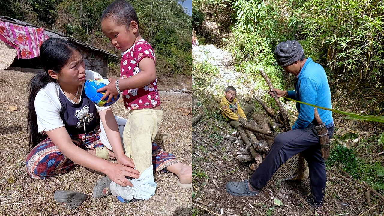 a Himalayan family from Nepal || shepherd life of Nepal || Himalayan Nepal || pastoral life ||