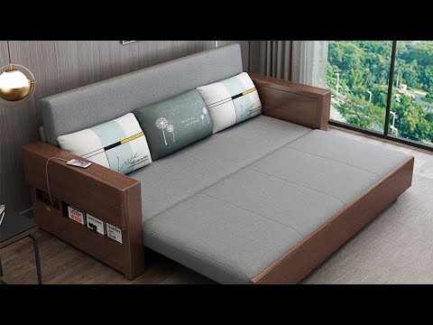 Video: Folding sofa - living room and bedroom furniture