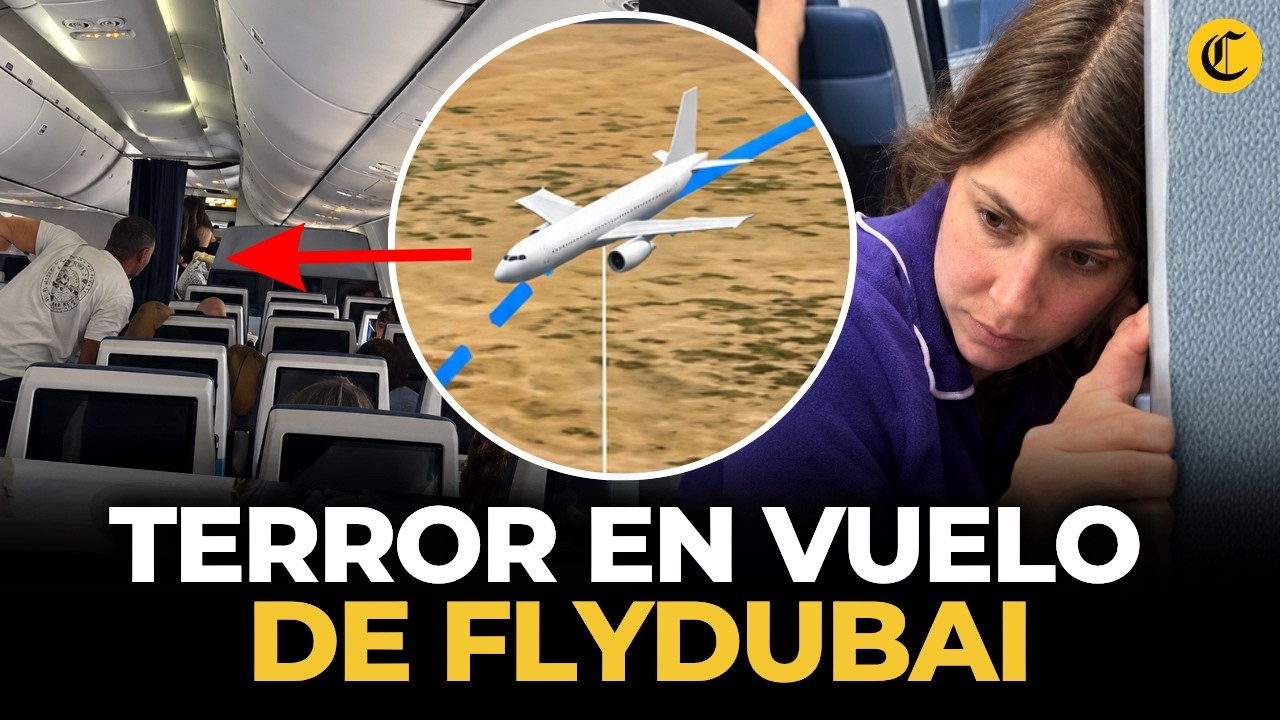 Terror en vuelo de Flydubai: avión casi se estrella con 184 pasajeros por pelea entre pilotos