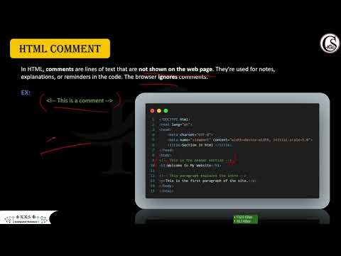 L-2.11 HTML Comments | Introduction to HTML | IWD