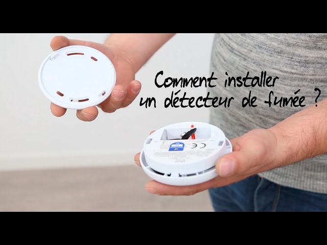 Comment installer un détecteur de fumée ?