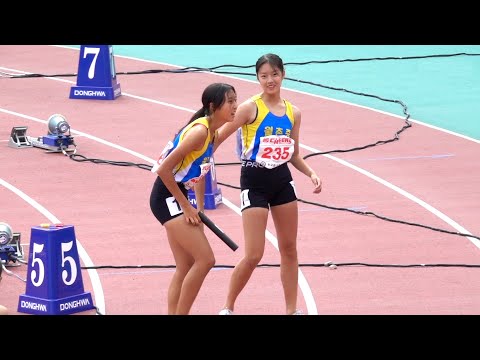 무서운 <strong>중학생들</strong> 계주 속도