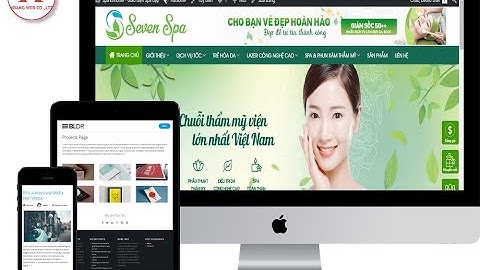 Tải Theme WordPress Web Spa thẩm mỹ viện