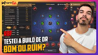 TESTEI A BUILD DE DR NO RBF, ISSO AQUI FICOU ESTRANHO!