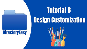 DirectoryEasy Tutorial 8: Design Customization