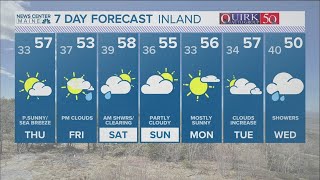 NEWS CENTER Maine Weather Video Forecast