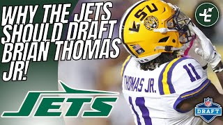 Making The Case For The New York Jets To Draft Brian Thomas Jr. | 2024 NFL Draft