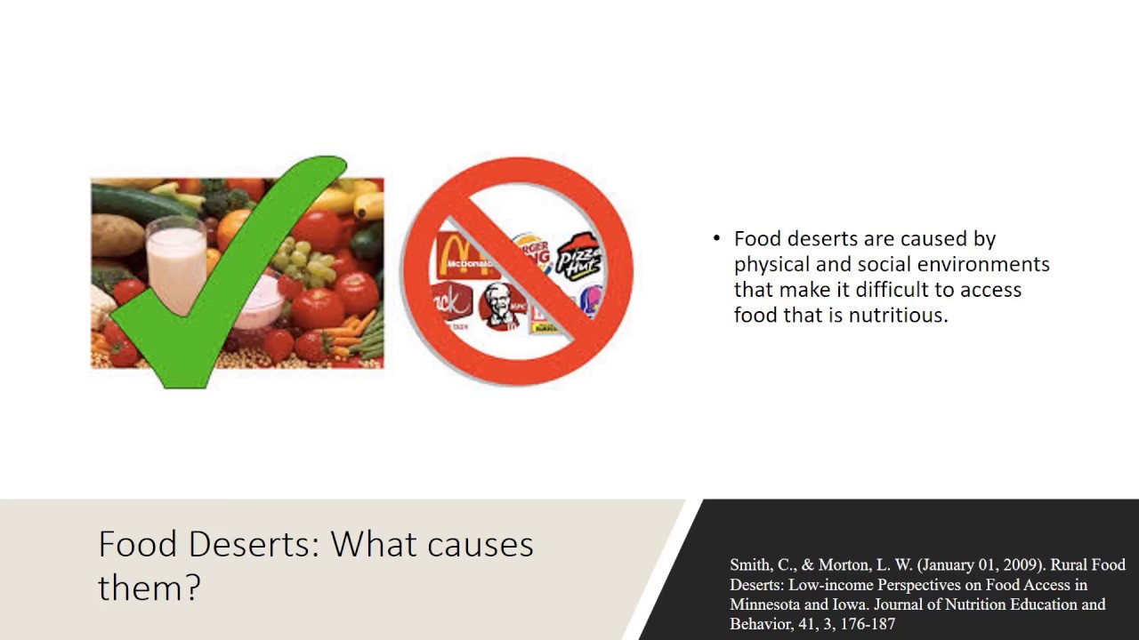 Food Deserts Final YouTube Food Deserts Final YouTube