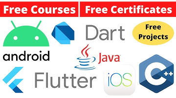 Udemy Free Certificate Courses Java | C++ | Create Apps with Flutter & Dart Project Online Classes