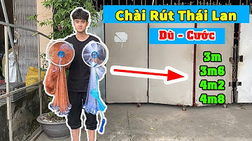 299k| Chài Đĩa Rút Dù Và Cước Thái Lan Giá Siêu Rẻ