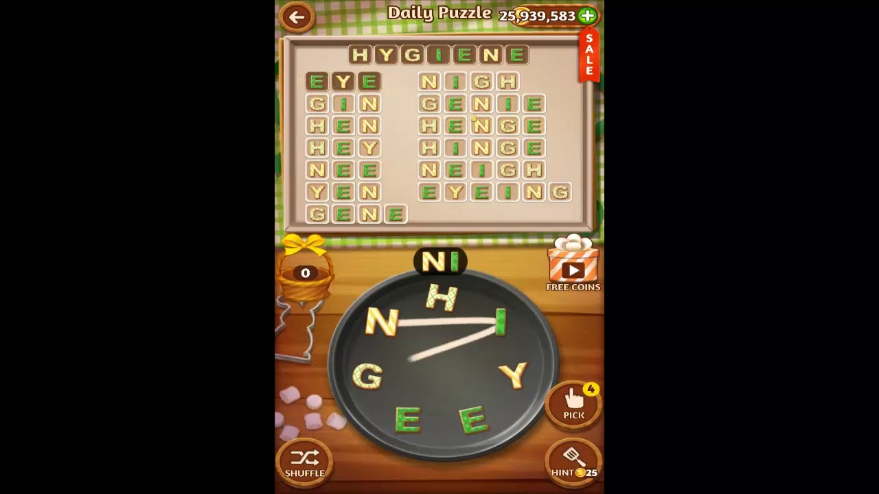 Word Cookies Daily Puzzle April 5 2019 Answers