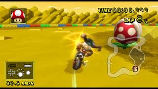 Mario Kart Wii CTGP - SNES Choco Island 2 (Gold Star) (0:59.406) screenshot 5
