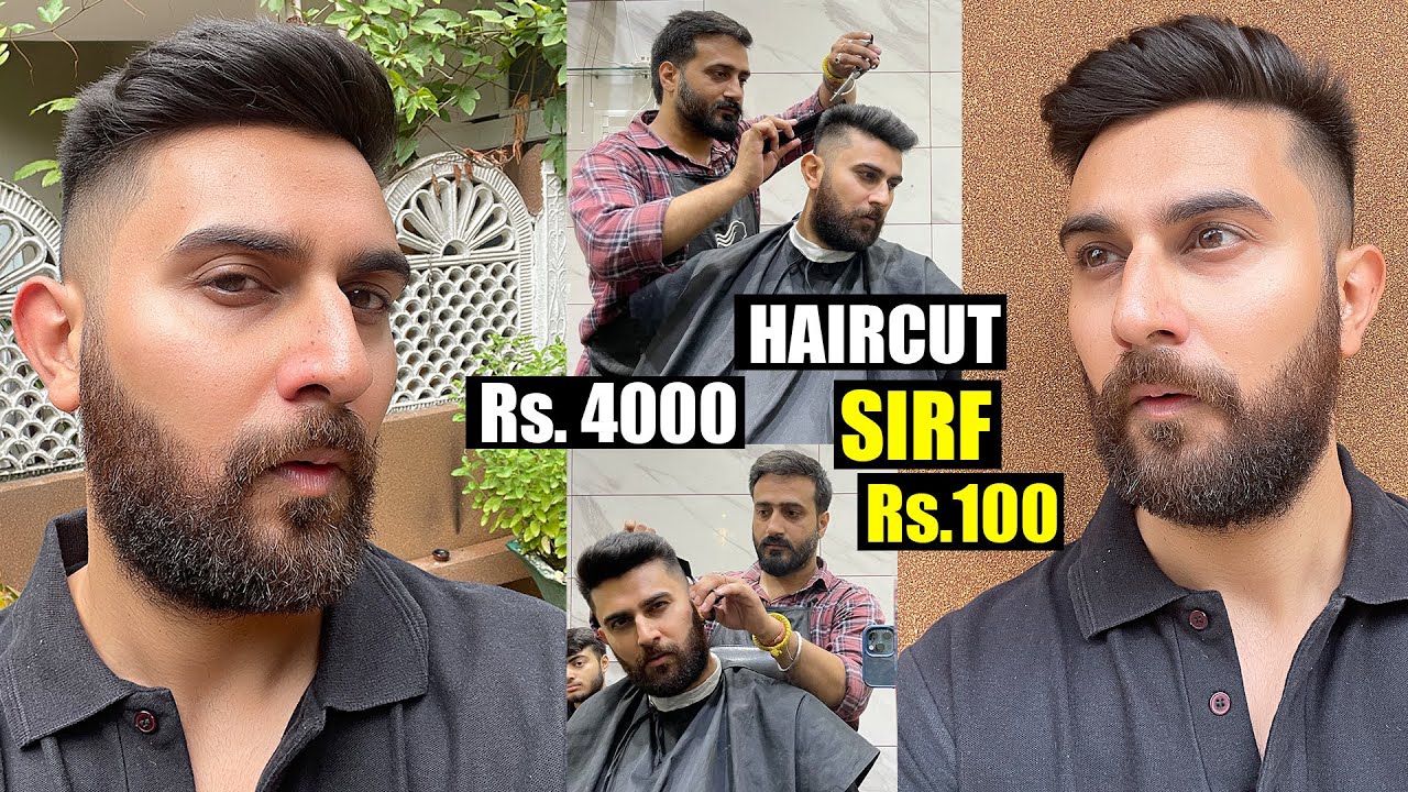rs-4000-wala-haircut-just-in-rs-100-tried-trendy-haircut-2023