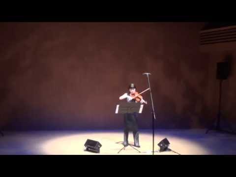 Martin Matalon's "Trace VIII" by performed Hae-sun Kang (violin)