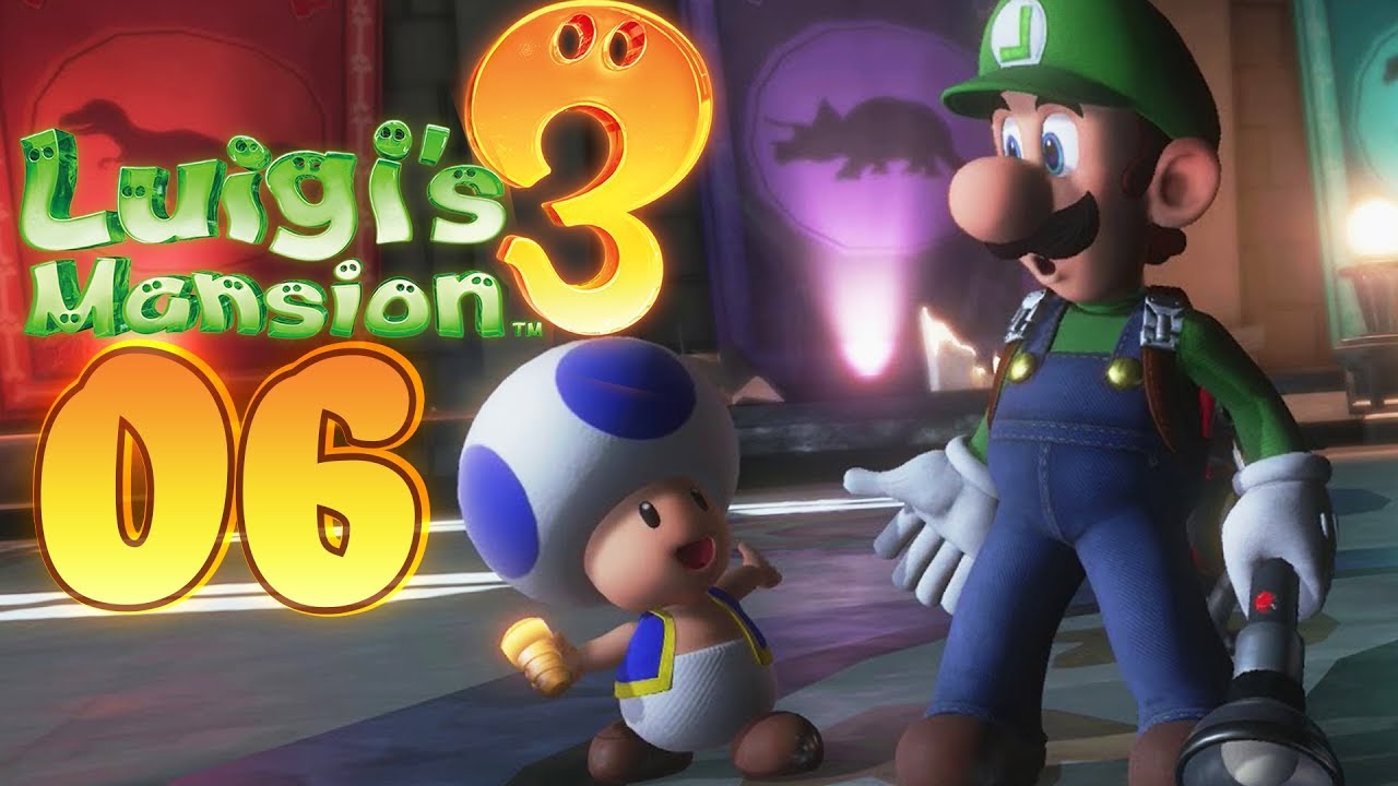 Luigi's Mansion 3 - Walkthrough #06 - The Rescue of the Toad! - YouTube