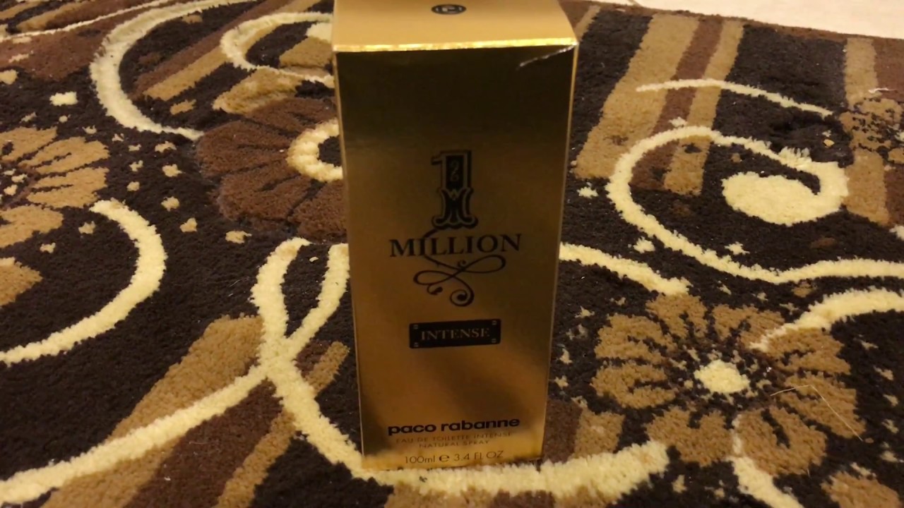 Unboxing One Million Intense By Paco Rabbane - YouTube