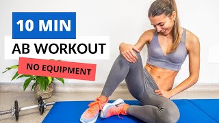 10 MIN AB WORKOUT AT HOME - ALLENAMENTO ADDOMINALI A CASA - No Equipment | The Fashion Jogger