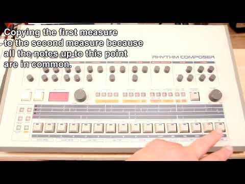 Phil Collins' ''Take Me Home'' TR-909 pattern