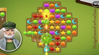 Home Design Dreams house games - Levels 1-4 gameplay design decor match puzzle game walkthrough screenshot 1