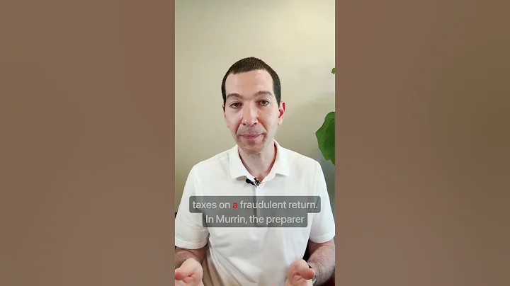 Tax Fraud: A Preparer's Misconduct Can Haunt You Forever