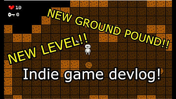 Adding a GROUND POUND to my game!  Chasm devlog 17