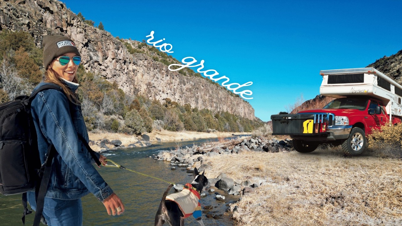 Кемпинг для грузовиков Catch N Cook в ущелье Рио-Гранде