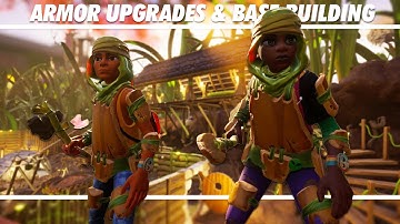 Grounded Survival Base Building & Armor Crafting! (Grounded 1.0 Multiplayer Gameplay EP2)