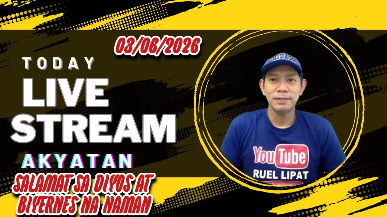 SALAMAT SA DIYOS AT BIYERNES NA NAMAN LIVE!