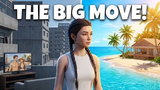 inZOI DLC: Moving My Whole Family to Cahaya Island 🏝️  Island Getaway Gameplay