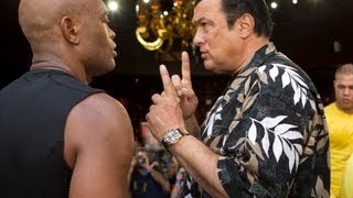 UFC 148: Steven Seagal Taught Anderson Silva Special Moves That We Once Thought Were Illegal