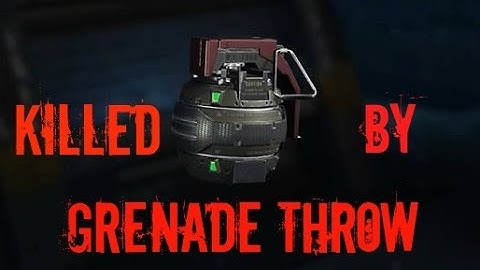 Killed by the Grenade Throw! Call of Duty®: Black Ops III