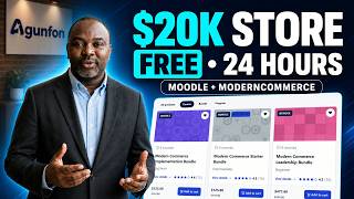 How I Built a $20,000 eLearning Store with Moodle + ModernCommerce for Free in 24 Hours