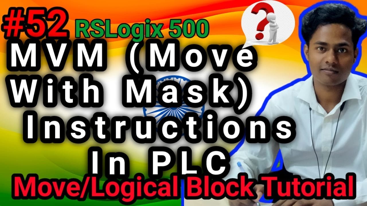 MVM (Move With Mask) Instructions In RSLogix 500 English |RSLogix 500 English Tutorial For Beginners