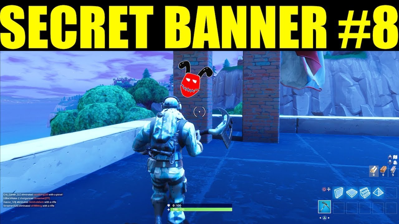 secret banner week 8 season 6 location fortntie battle royale season 6 battlestar replaced - fortnite battle royale season 8 week 8 battlestar
