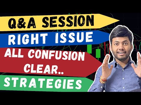 Right Issue Profit Strategy | Queries regarding Right Issue | Top 10 Questions Answered