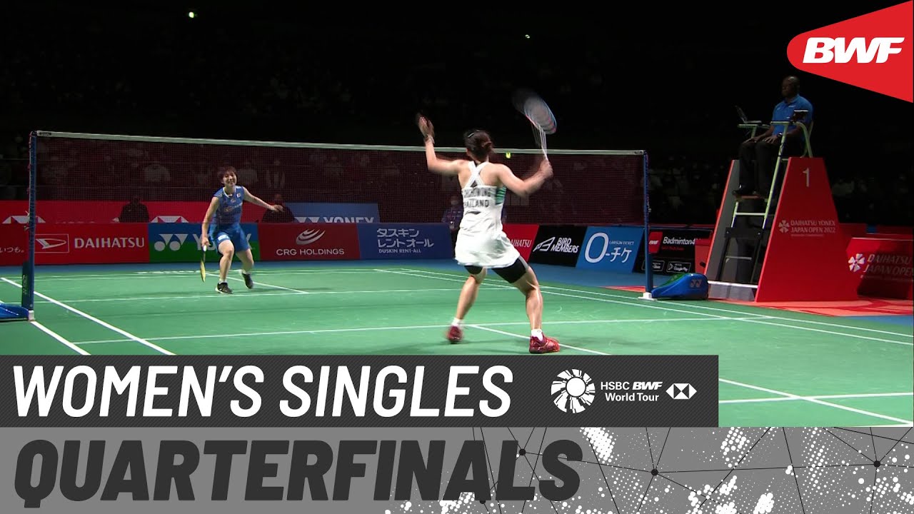 DAIHATSU YONEX Japan Open 2022 | Akane Yamaguchi (JPN) [1] vs. Pornpawee Chochuwong (THA) | QF