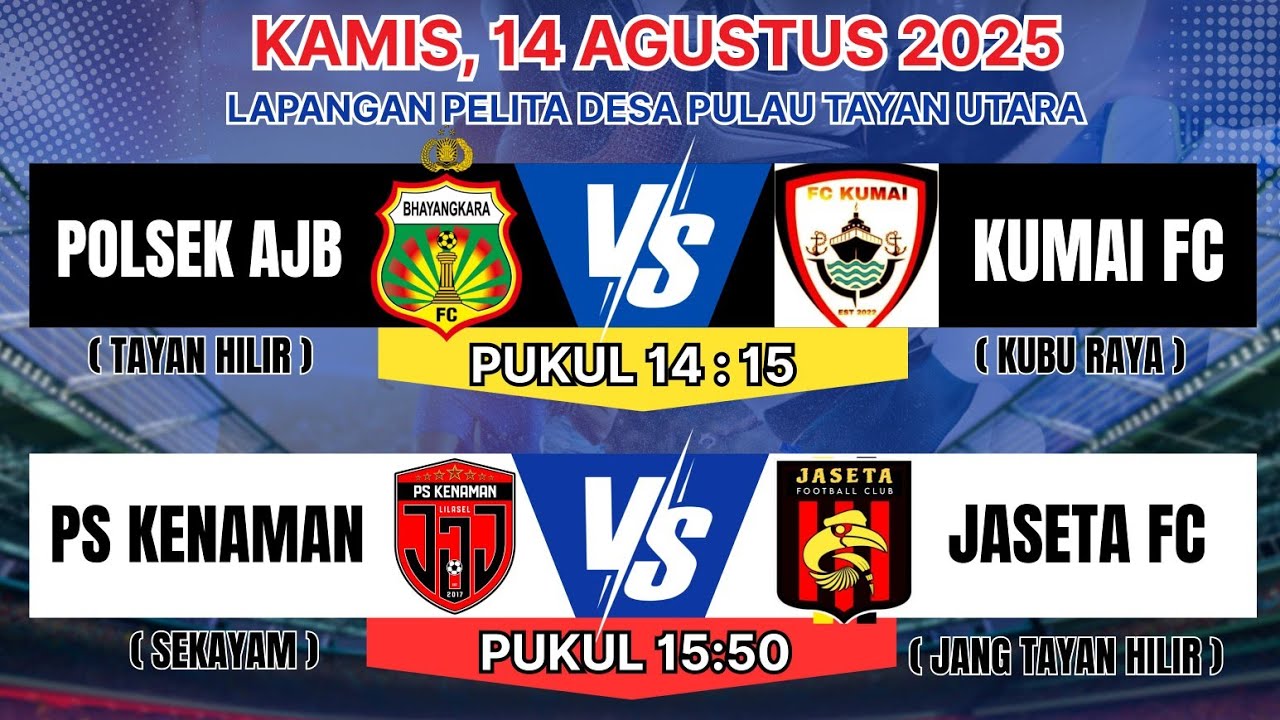PELITA CUP VII// KENAMAN FC VS JASETA FC