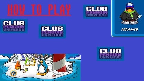 how to create  a penguin in Club Penguin Universe!