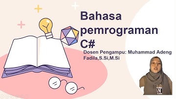 CODING || Bahasa Pemrograman C#