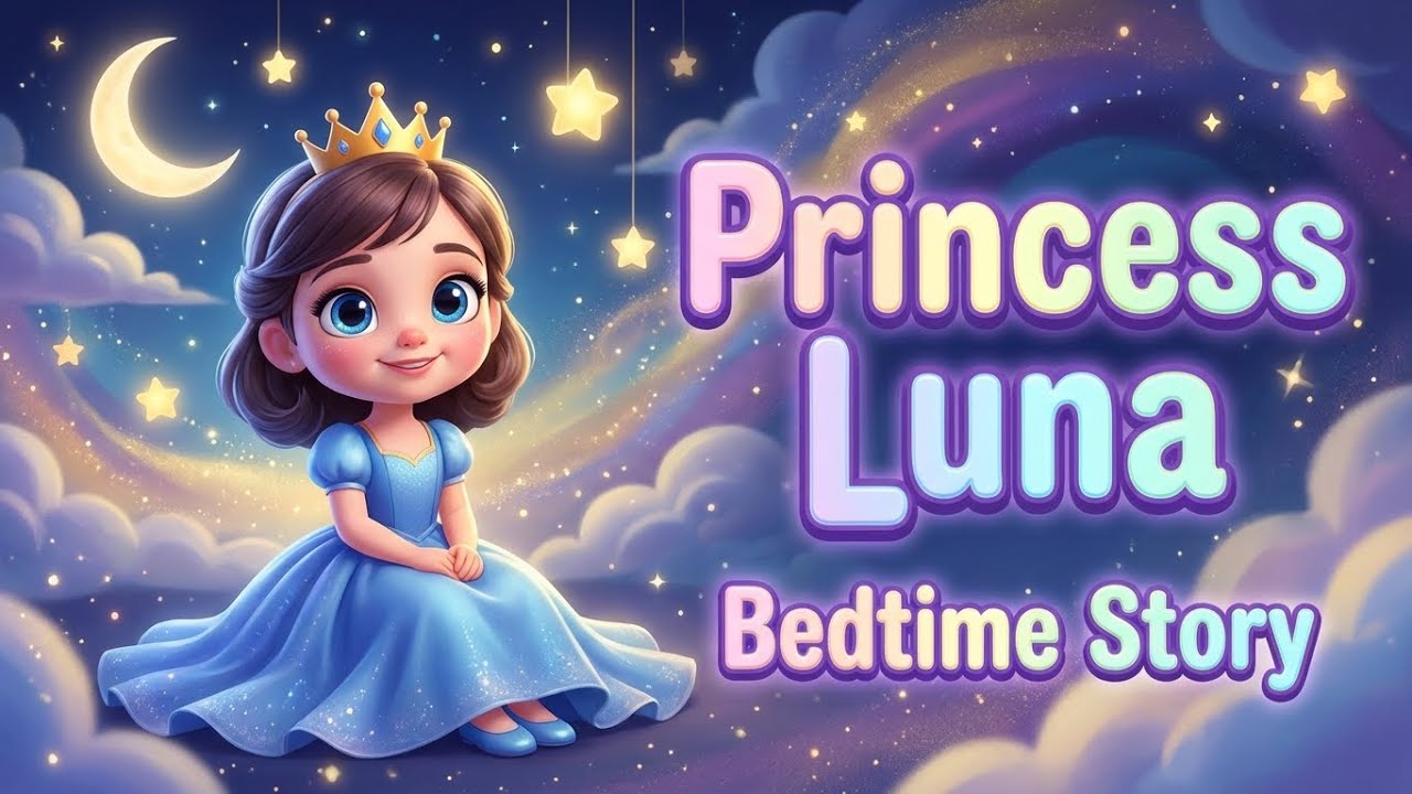 👉 Princess Luna 🌙 | Bedtime Fairy Tale for Kids | Calm Sleep Story