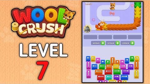 Wool Crush Levels 7 Gameplay